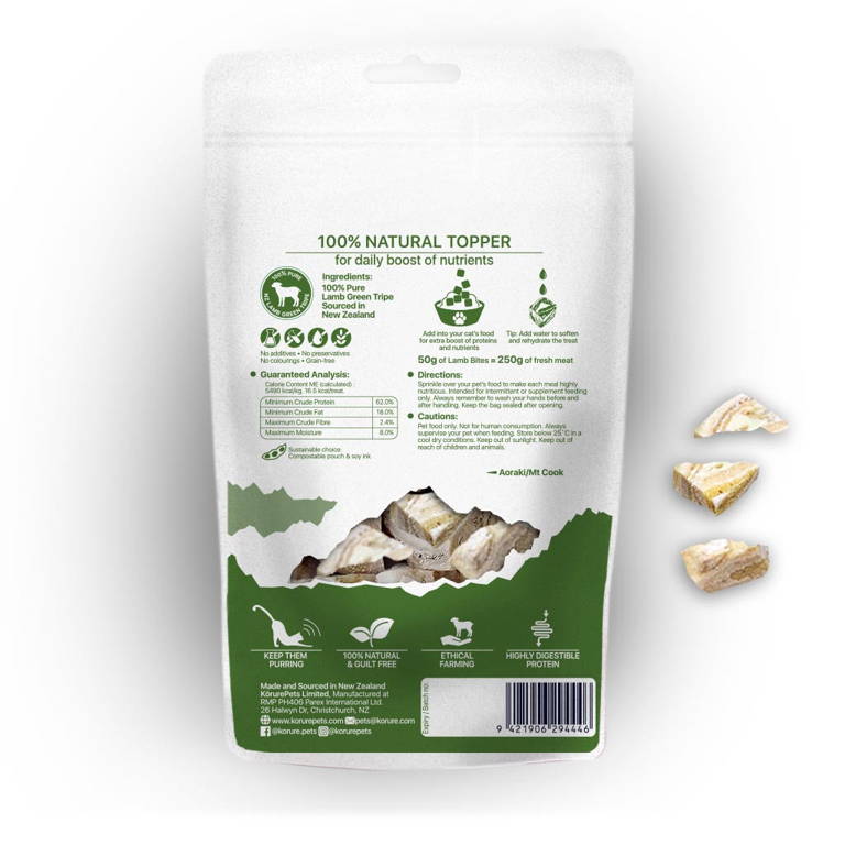 Freeze dried green tripe clearance